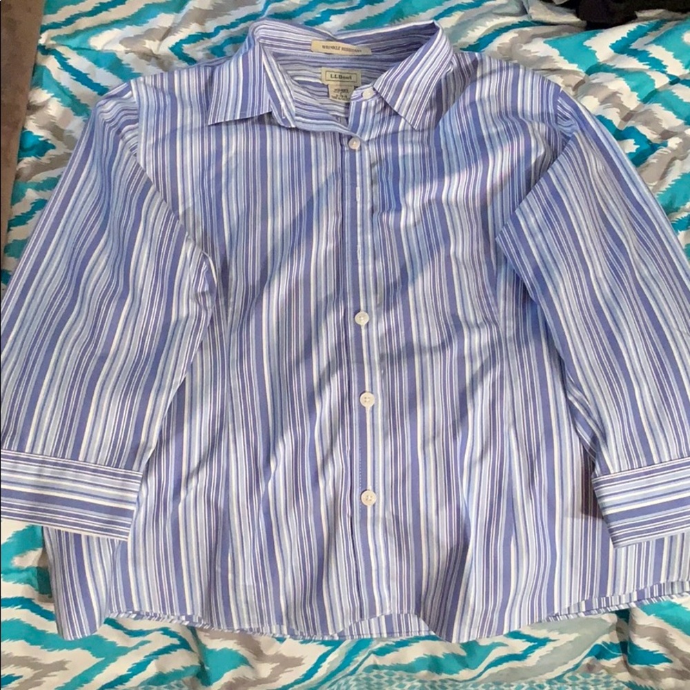 L.L. Bean button up shirt